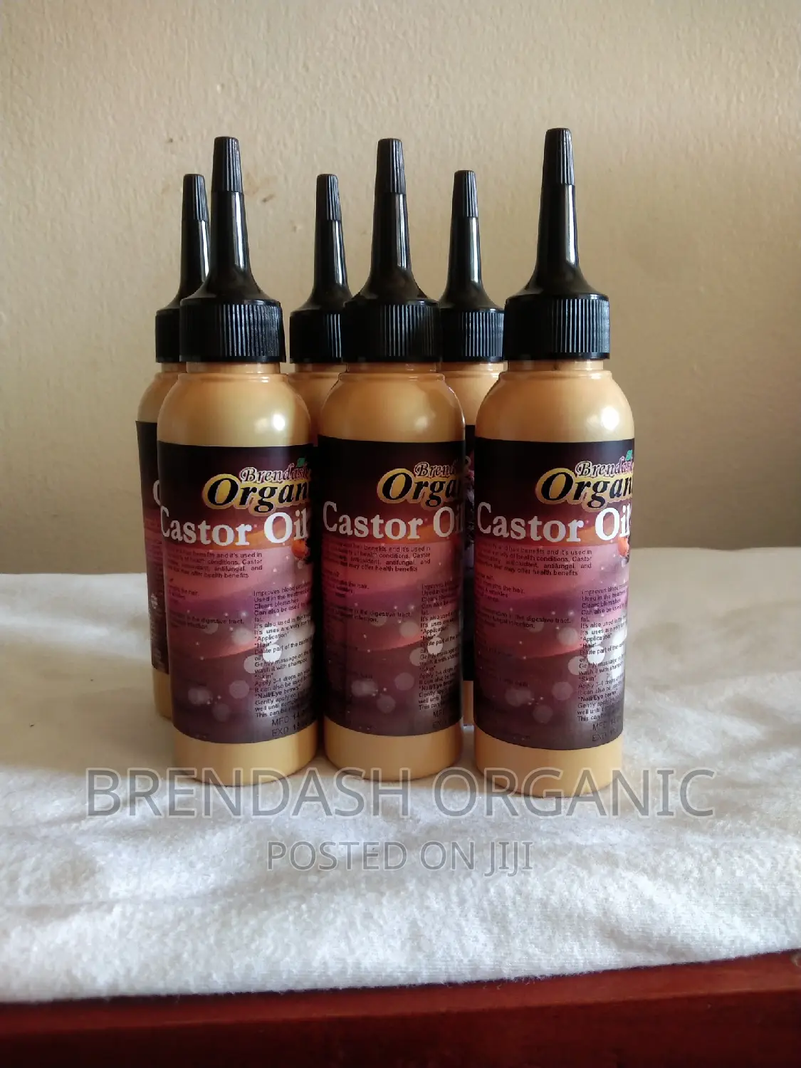 Cold Pressed Castor Oil -Brendash Organic