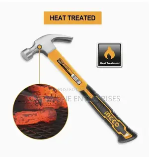 Claw Hammer Heat Treatment Drop-Forged Hammerhead
