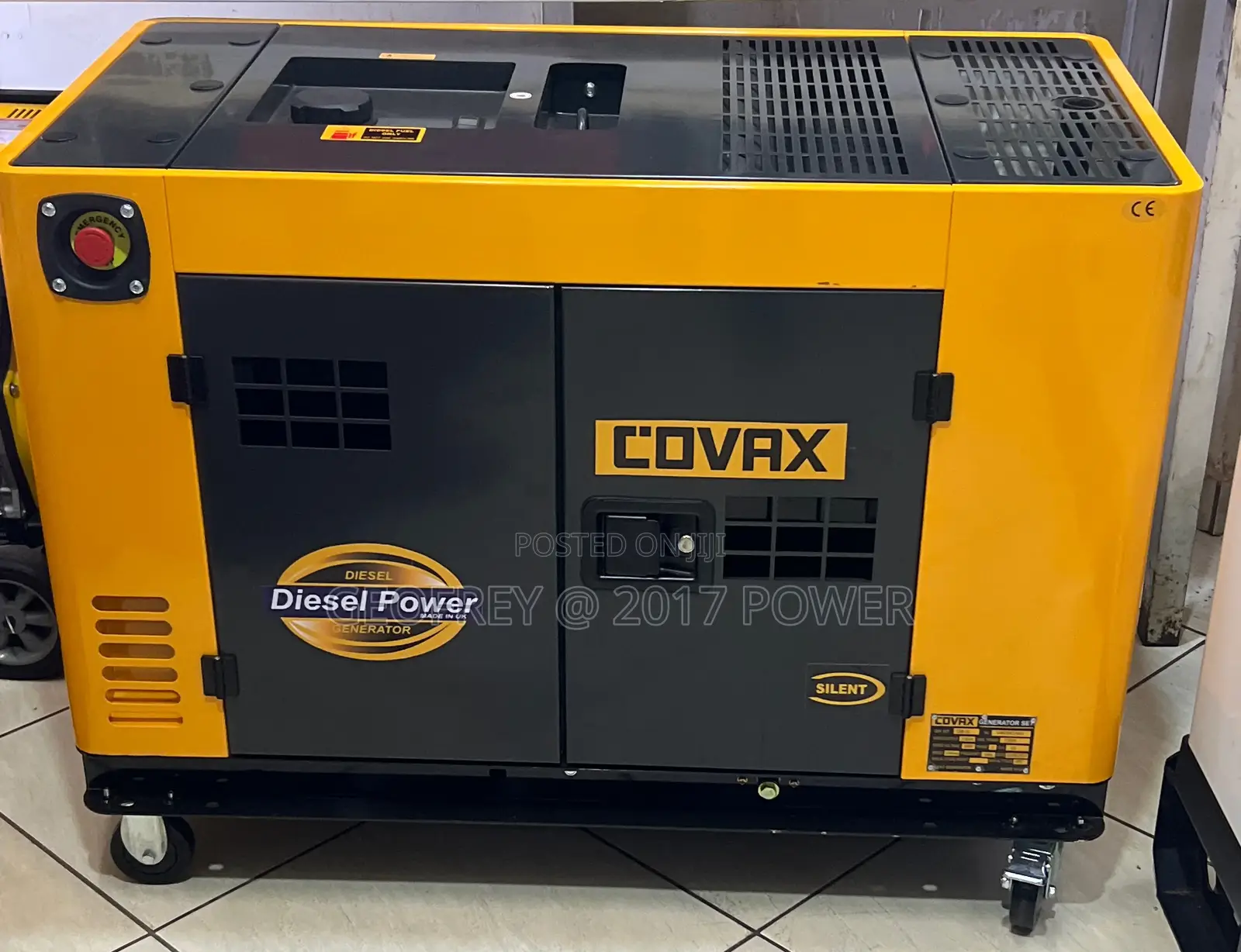 Covax 15kva Three Phase Diesel Generator Water Cooled