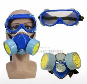Protective Respiratory Filter Masks With Two Valves