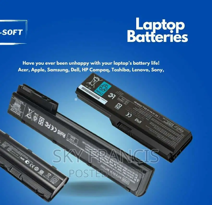 Laptop Battery Any Type.