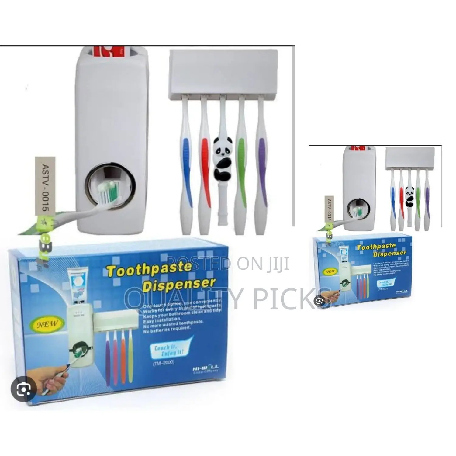Wall Mounted Smart Toothpaste Dispenser