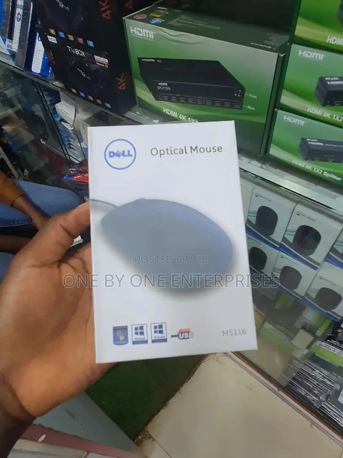 Dell USB Optical Wired Mouse MS111