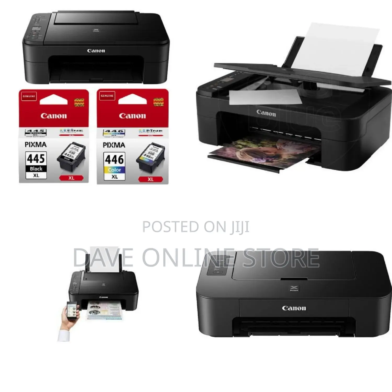Canon Pixma TS3340/TS3440 Colour Print, Copy Scan