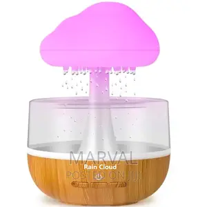 Round Electric Home Rain Cloud Diffuser