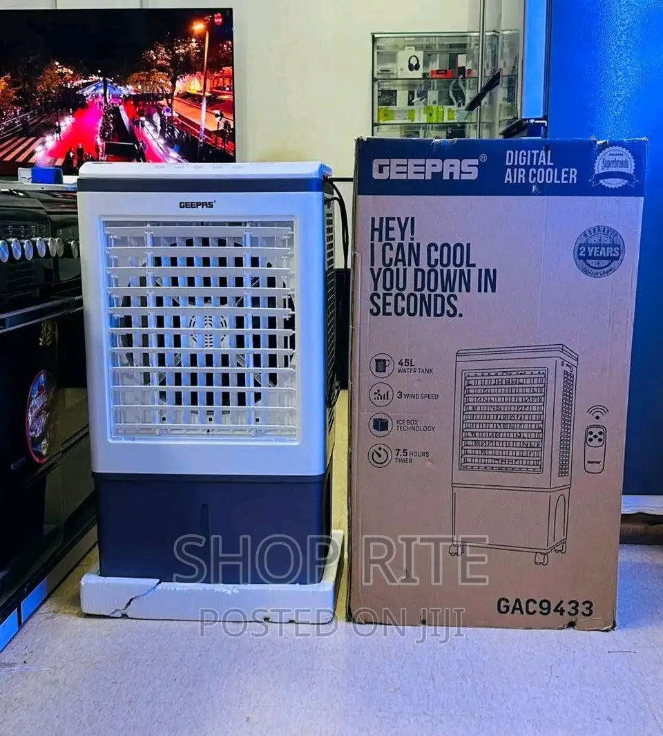 Geepas Electric Automatic Air Coolers Gac 9433 Original