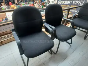 Static Office Chairs, 2 Pieces