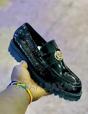 Original Classic Versace Shinny Mirror Shoes