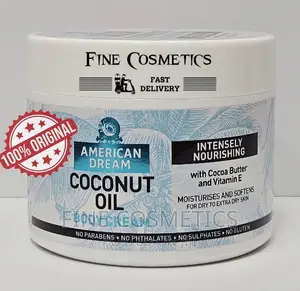 American Dream Coconut Oil Cream | Moisturising Body Butter