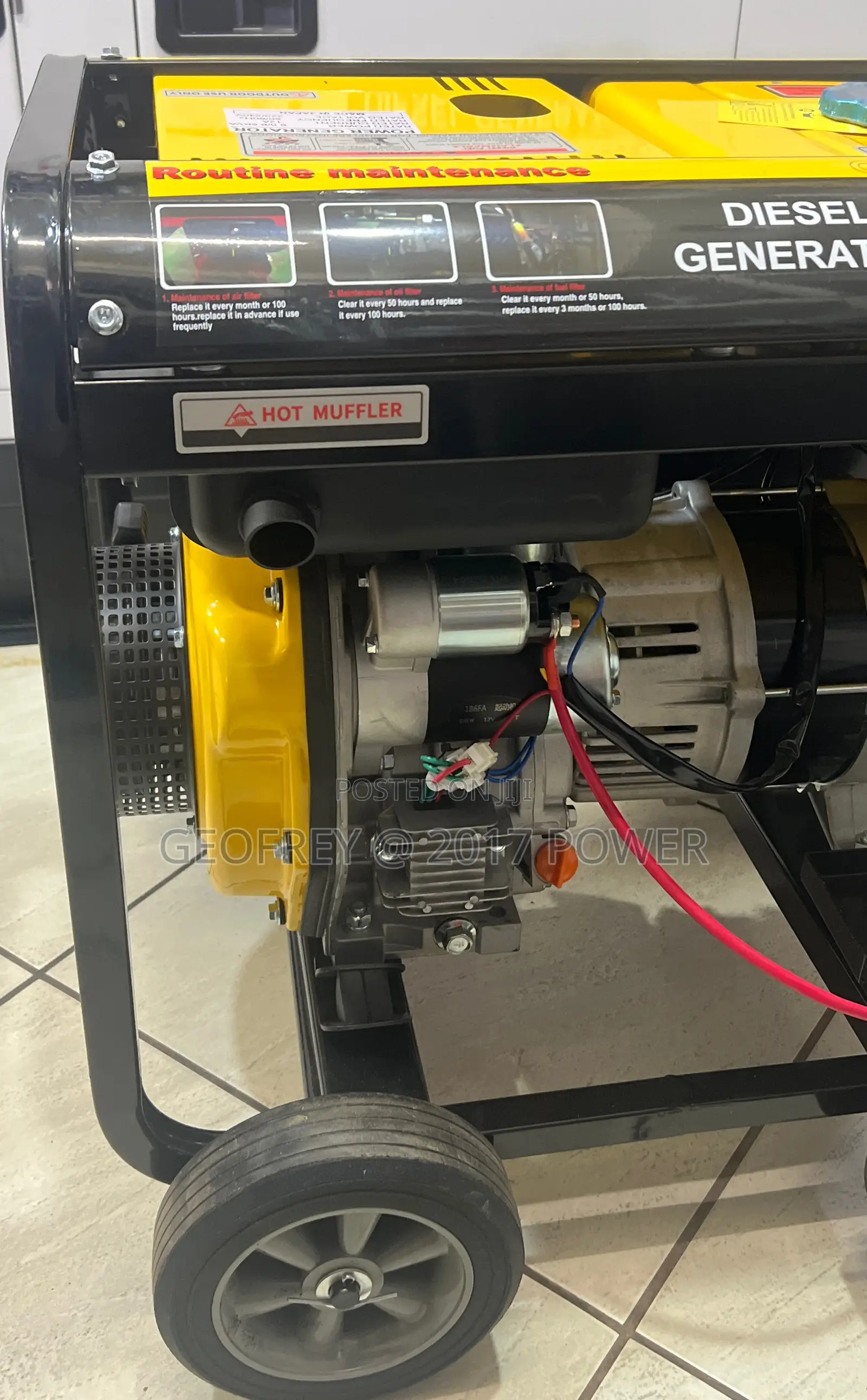 Honda Diesel Generator 6kva Copper Key Start