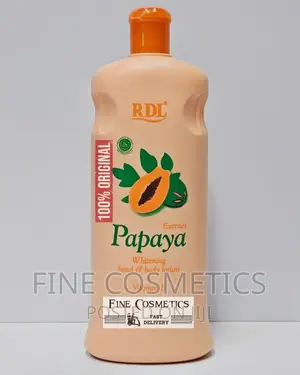ORIGINAL RDL Papaya Whitening Body Lotion With Vitamin E.