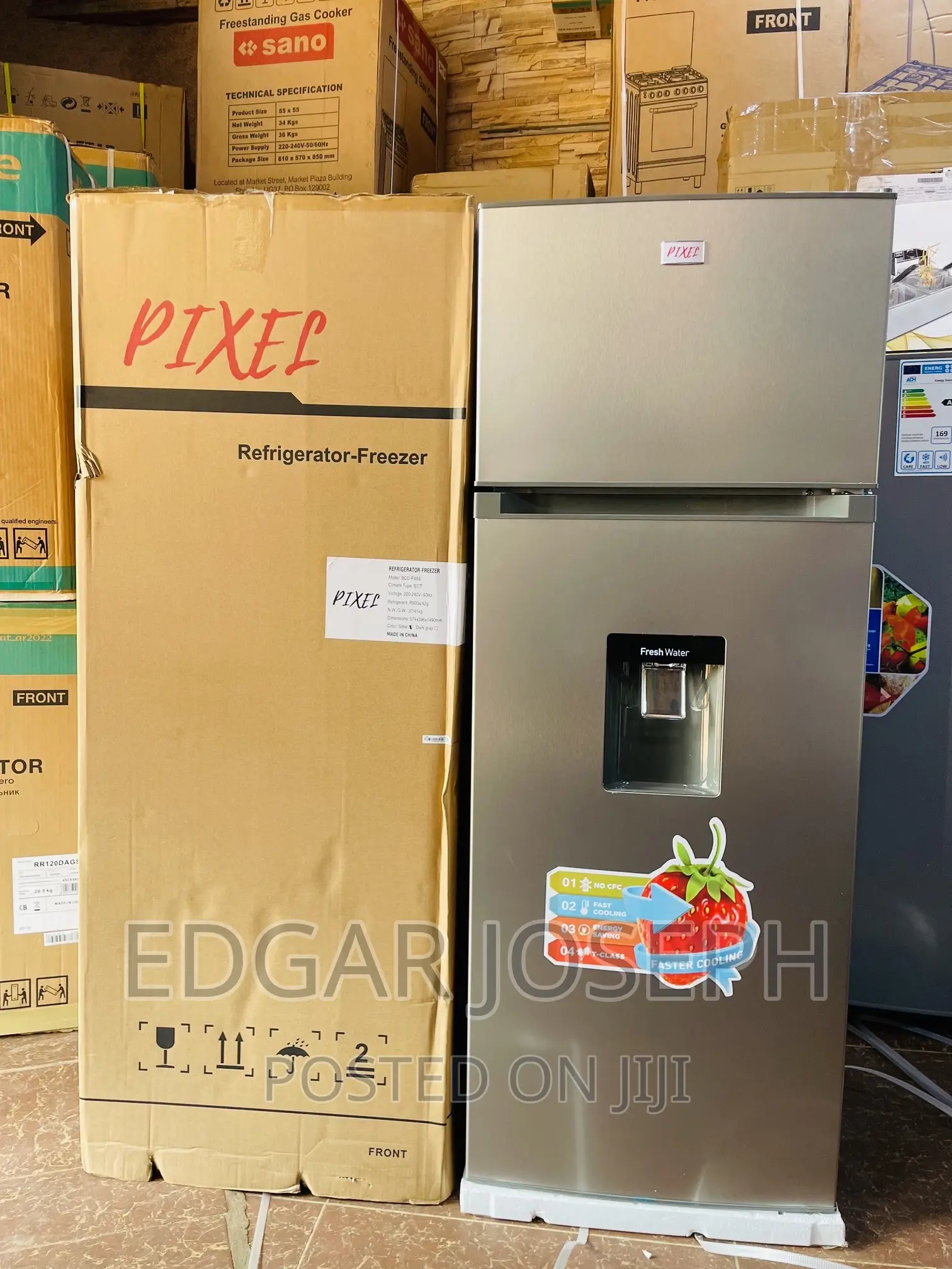 Pixel 280L Refrigerator With Water Dispenser