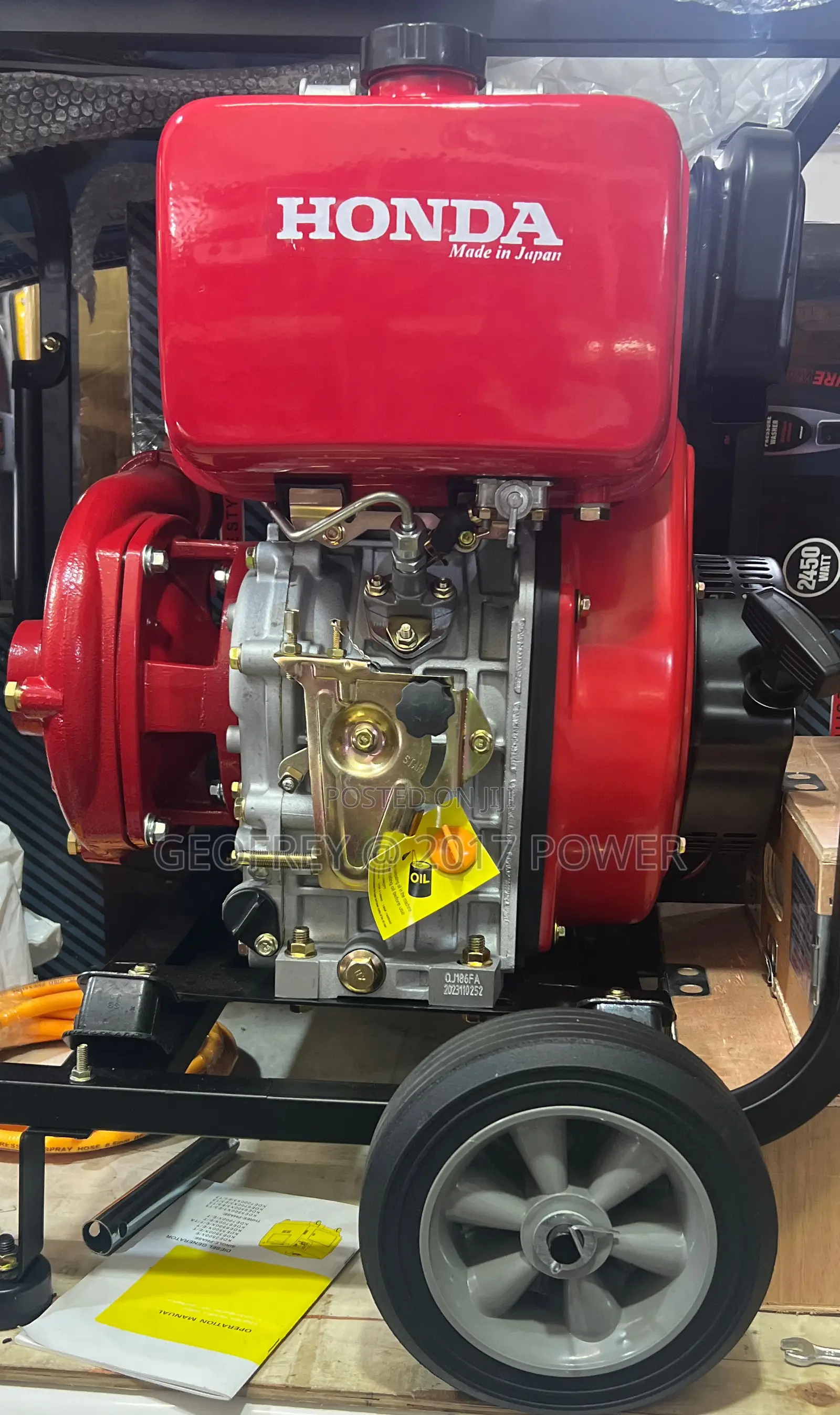 Honda Diesel Engine High Pressure Water Pump