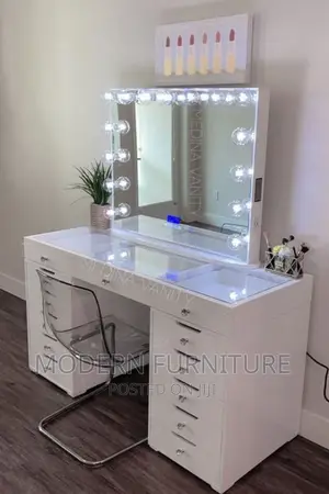 Make Up Table in White Color Call Us On