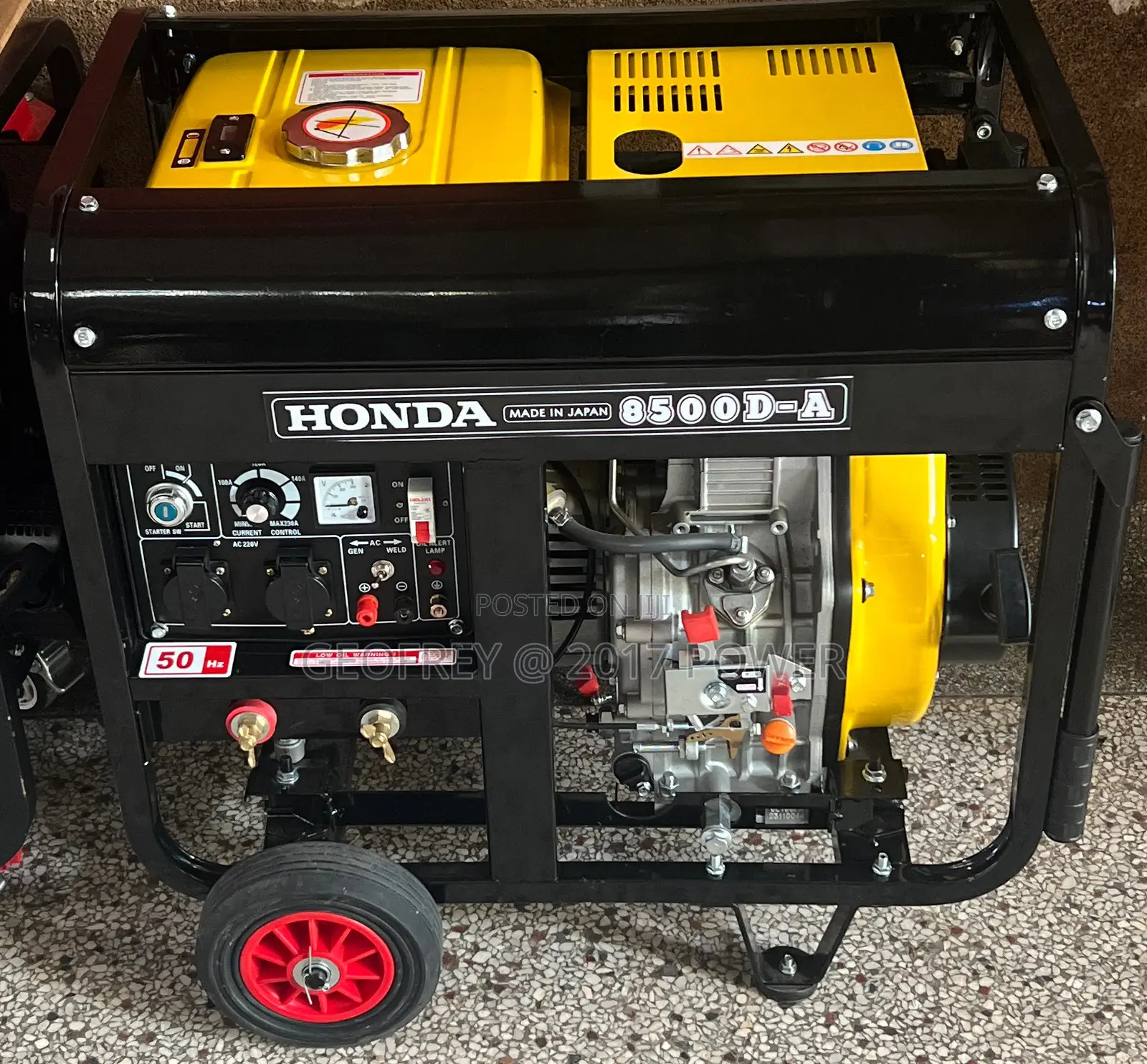 Honda Diesel Welder Generator 7.5kva Japan