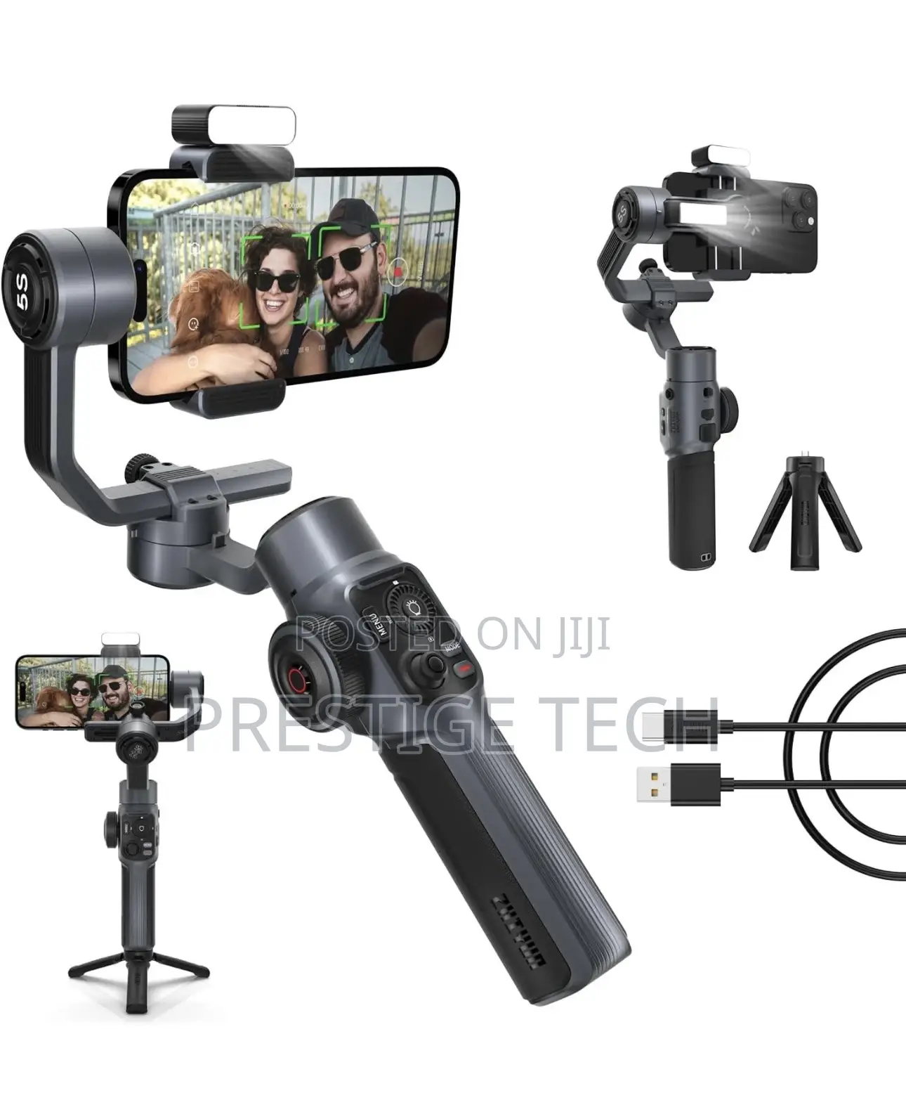 Zhiyun Smooth 5s Gimbal For Smartphones With Fill Light