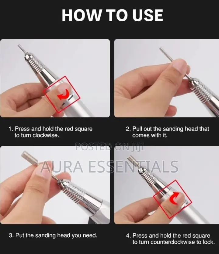 SG701 Portable Nail Drill 35000PM