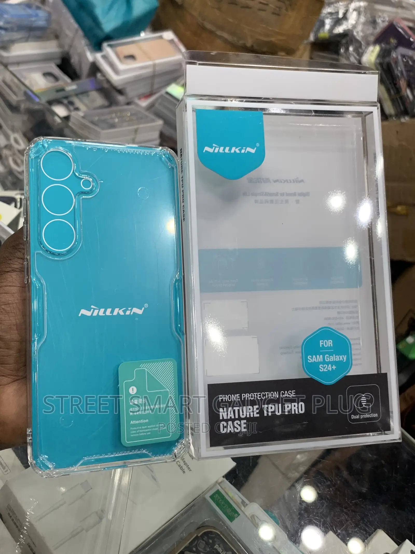 SAMUSANG S24 Plus Transprent Phone Cases