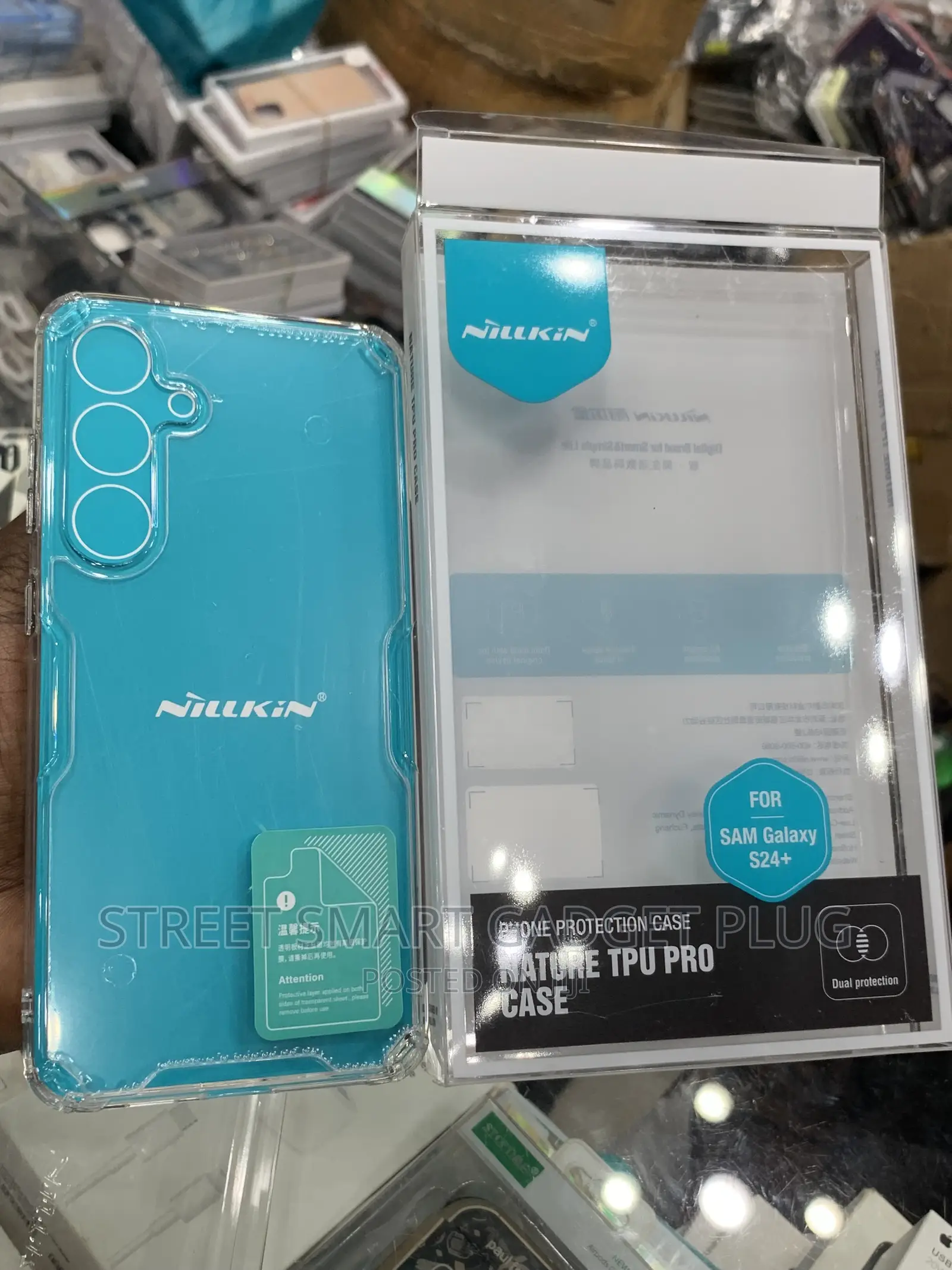 SAMUSANG S24 Plus Transprent Phone Cases