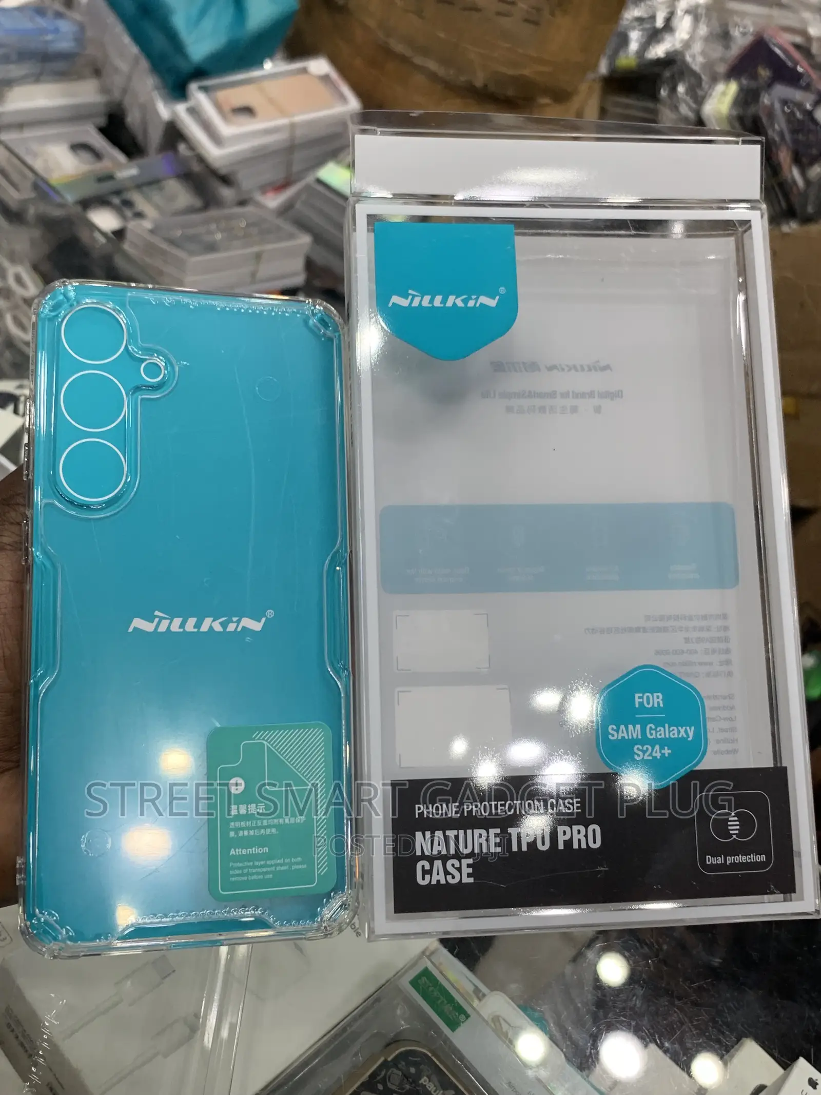 SAMUSANG S24 Plus Transprent Phone Cases