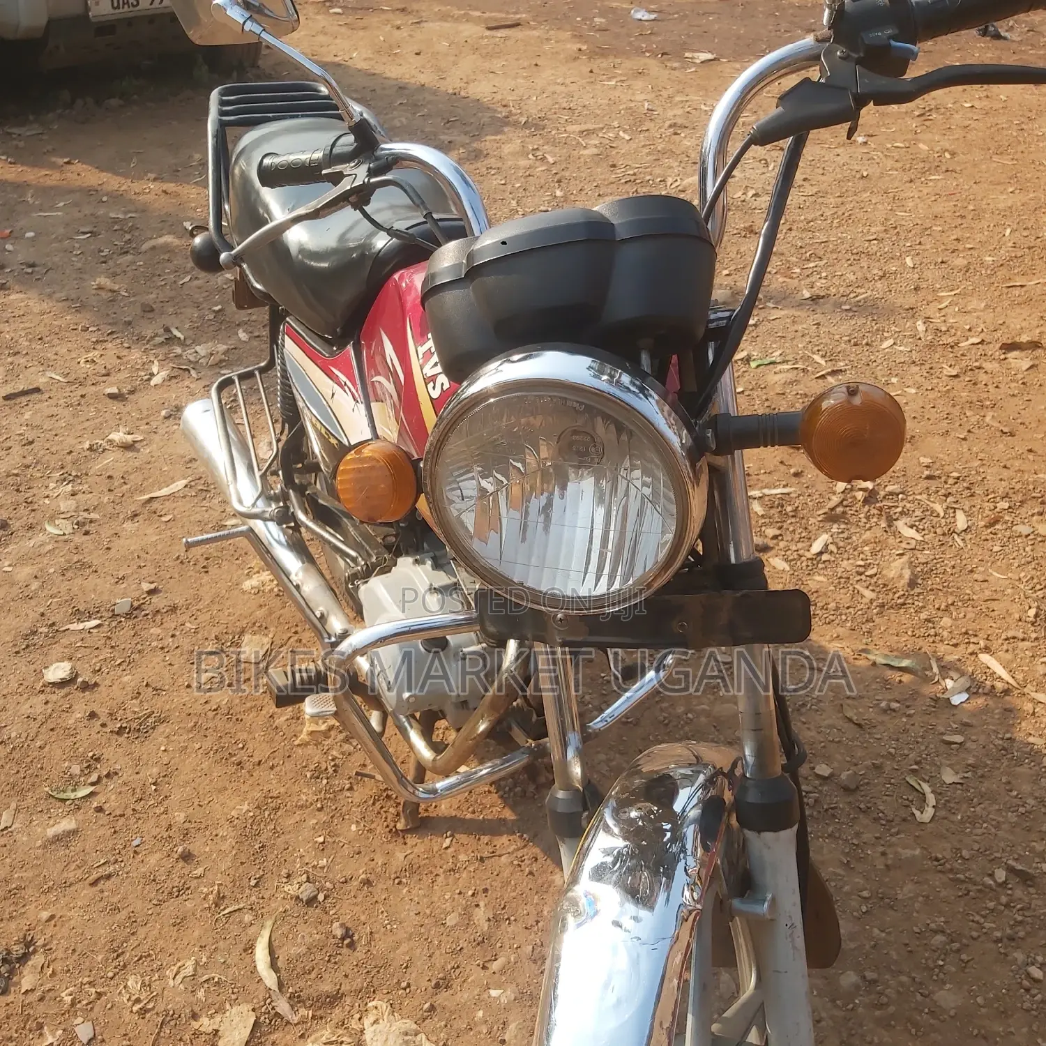 TVS XL 100 2017 Red