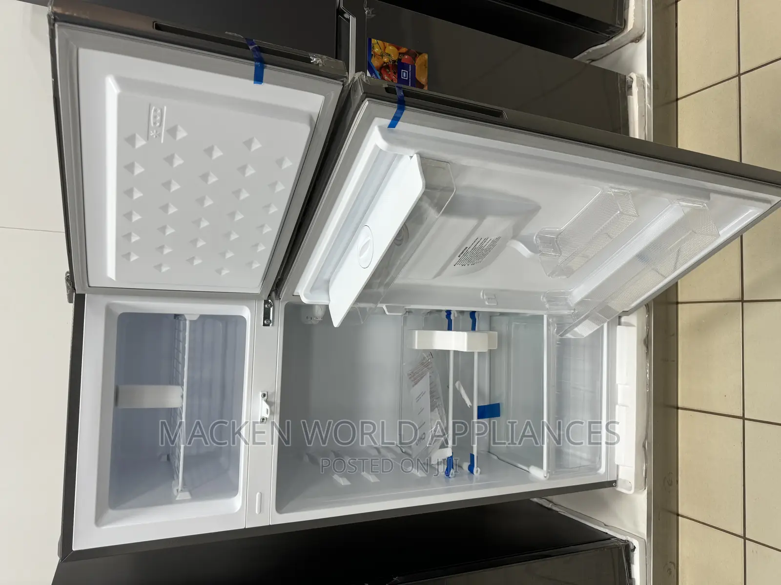 270 Liters Chiq Double Door Fridge