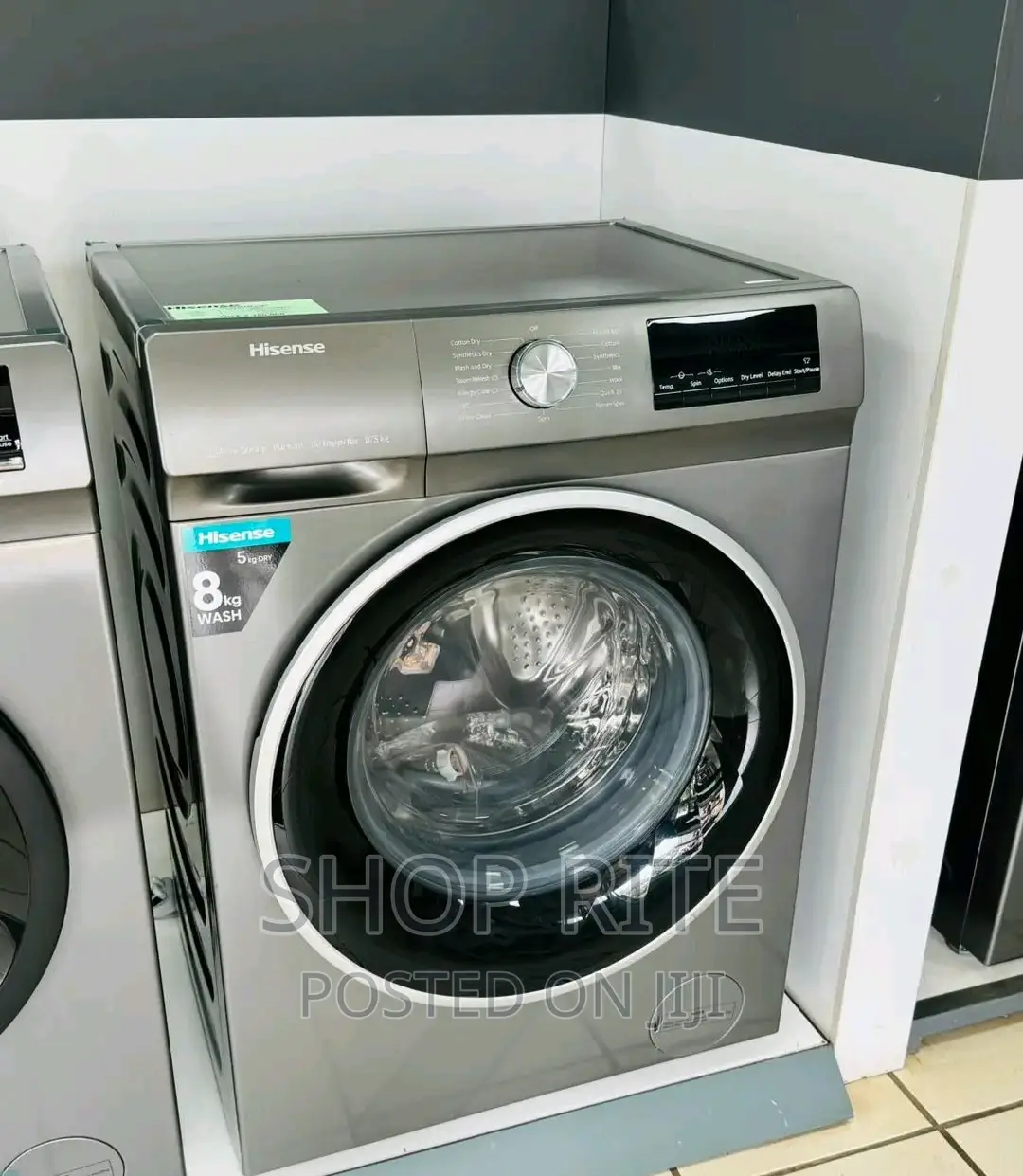 Hisense 8/5kgs Wash/Dry Front Loader Washing Machine New