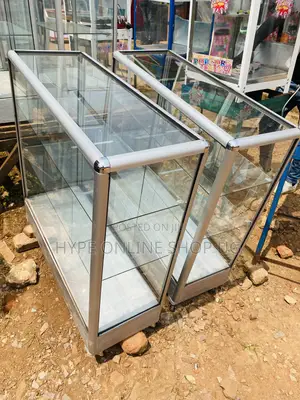 Glass Display Counter Tables