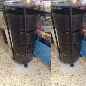 Round Rotating Vegetable Storage Rack