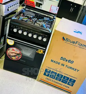 Blueflame 3gas 1electric Cooker 50 by 60cm New
