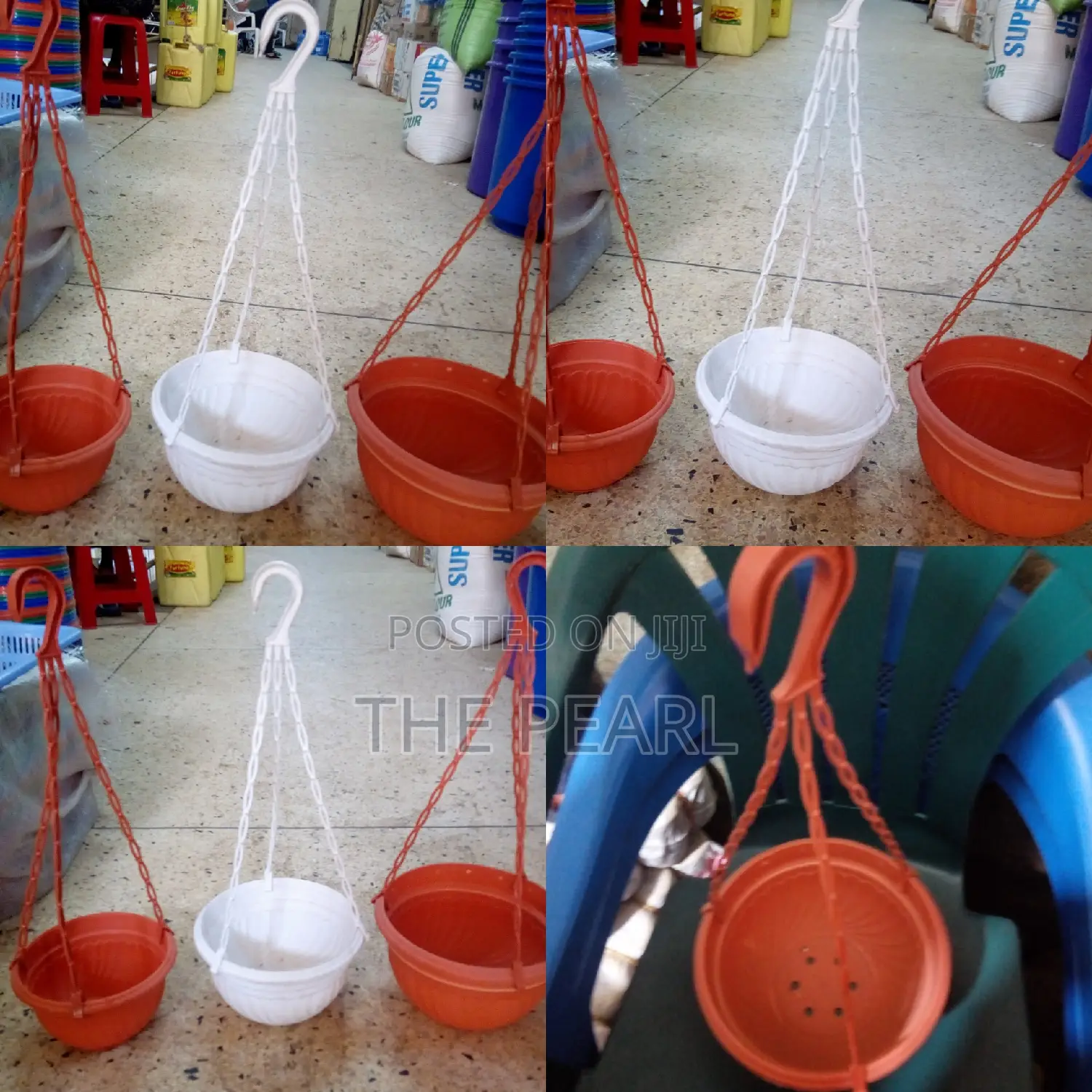 Plastic Hanging Flower Pots