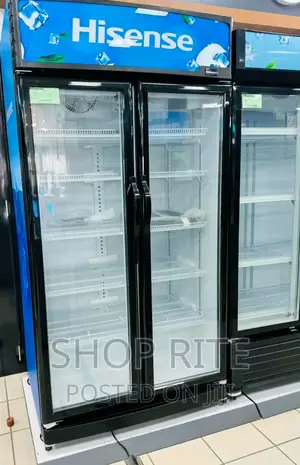 Hisense 810L Glass Display/Chiller Double Door Refrigerators