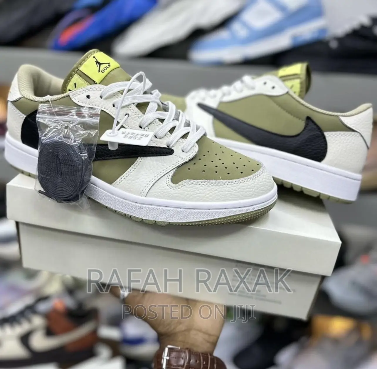 Original Unisex Air Jordan 1 Low Golf Sneaker