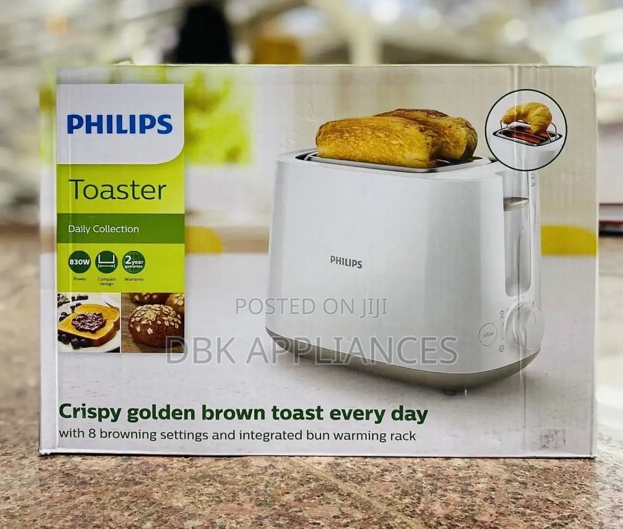 PHILIPS Toasters 2yr Warranty