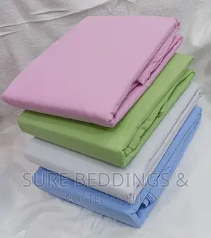 Plain Medium Cotton Bedsheets