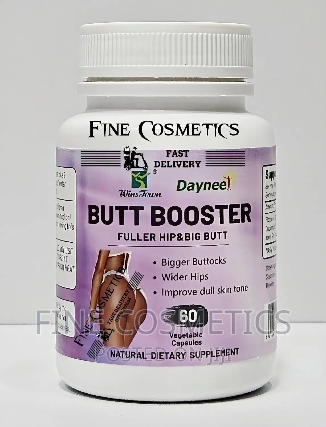 BUTT BOOSTER TABLETS |Hips and Buttock Enlargement 60tablets