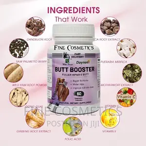 BUTT BOOSTER TABLETS |Hips and Buttock Enlargement 60tablets