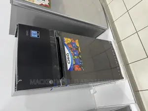 CHIQ 150 Liters Double Door Fridge Black