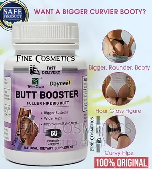 BUTT BOOSTER TABLETS |Hips and Buttock Enlargement 60tablets