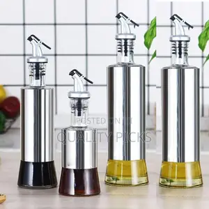 Glass Cooking Oil Bottle