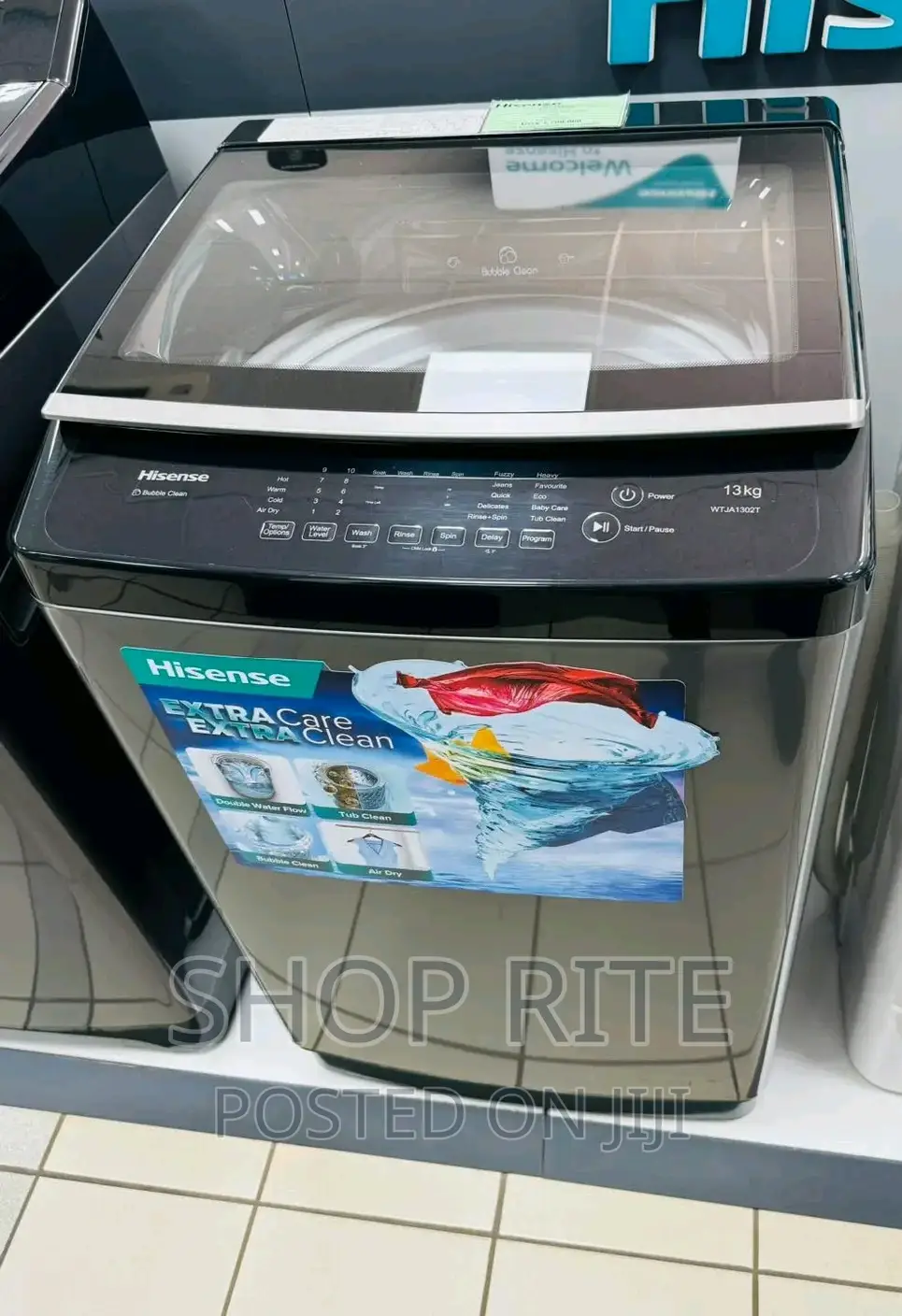 Hisense 14kgs Automatic Top Loader Washing Machine's