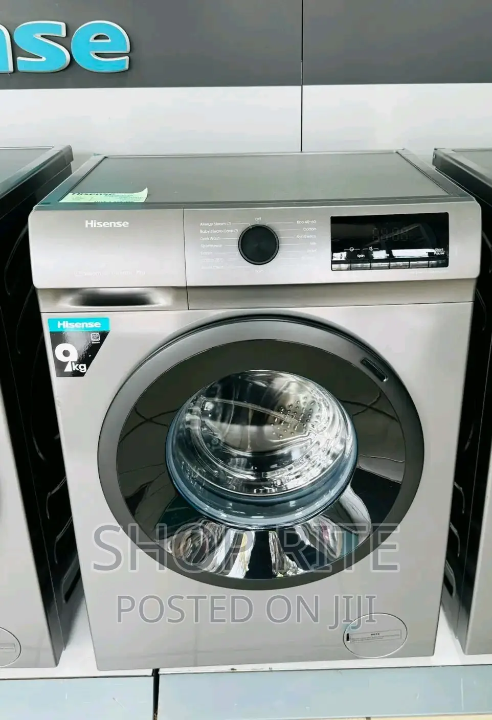 Hisense 9kgs Front Loader Washing Machines Original