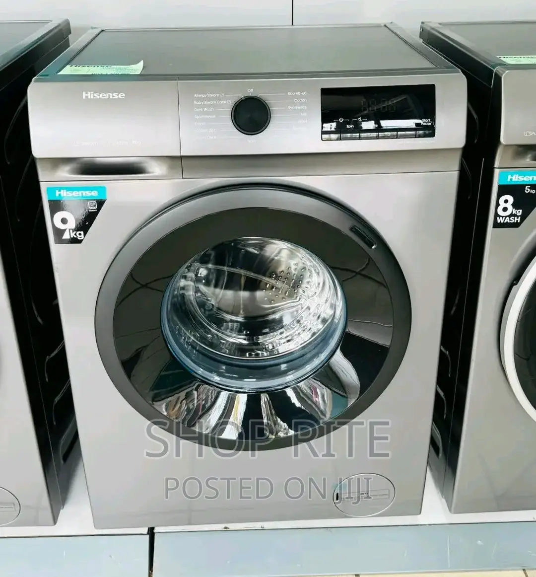 Hisense 9kgs Front Loader Washing Machine New