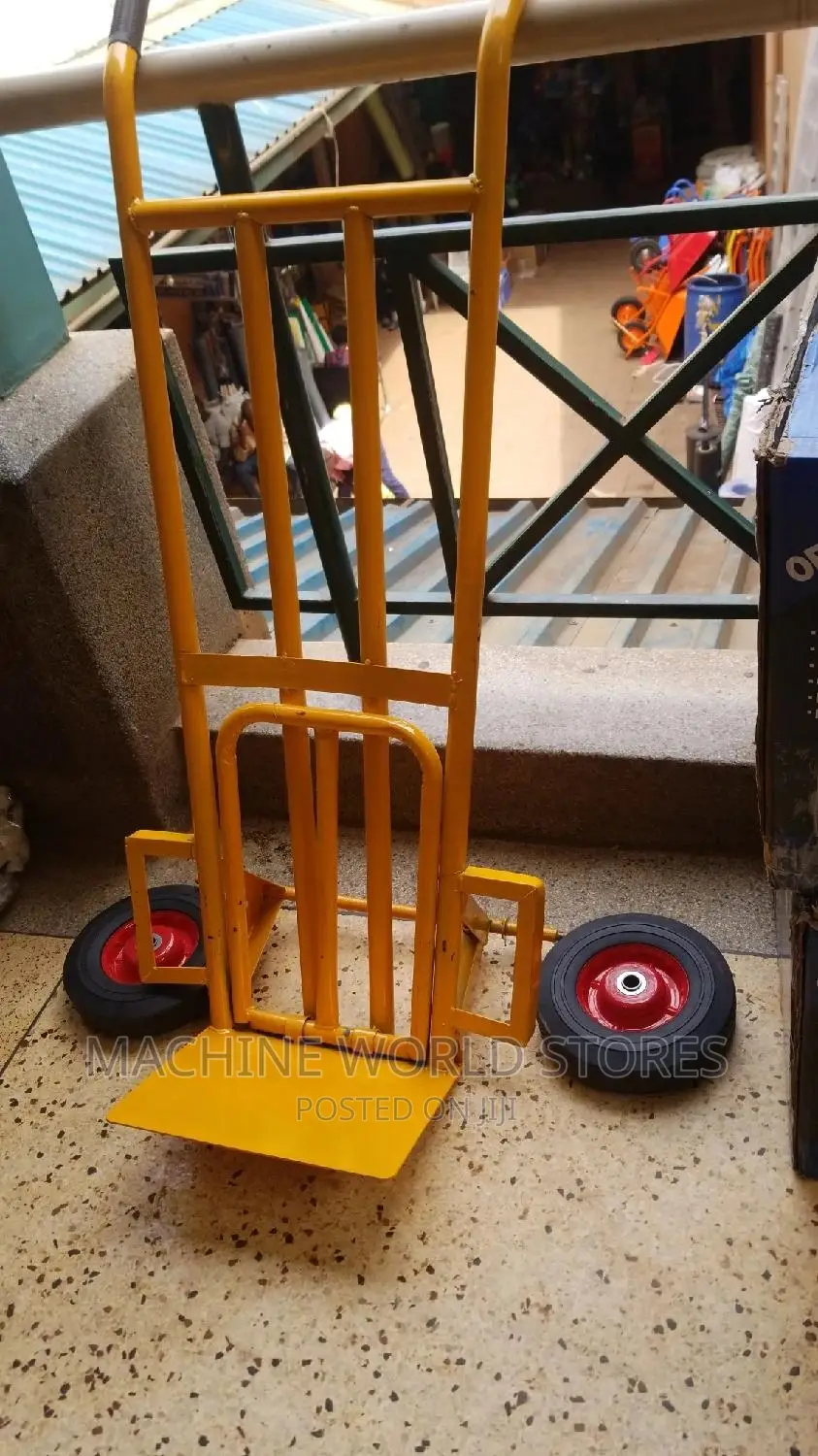 Hand Trolley 500kgs (Ruuber Wheels)