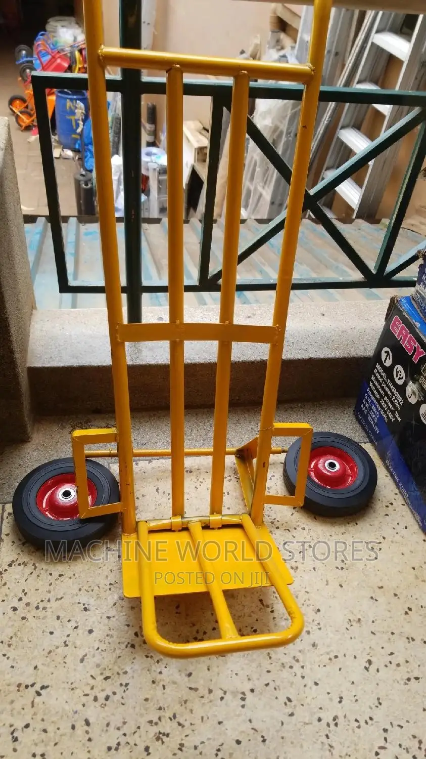 Hand Trolley 500kgs (Ruuber Wheels)