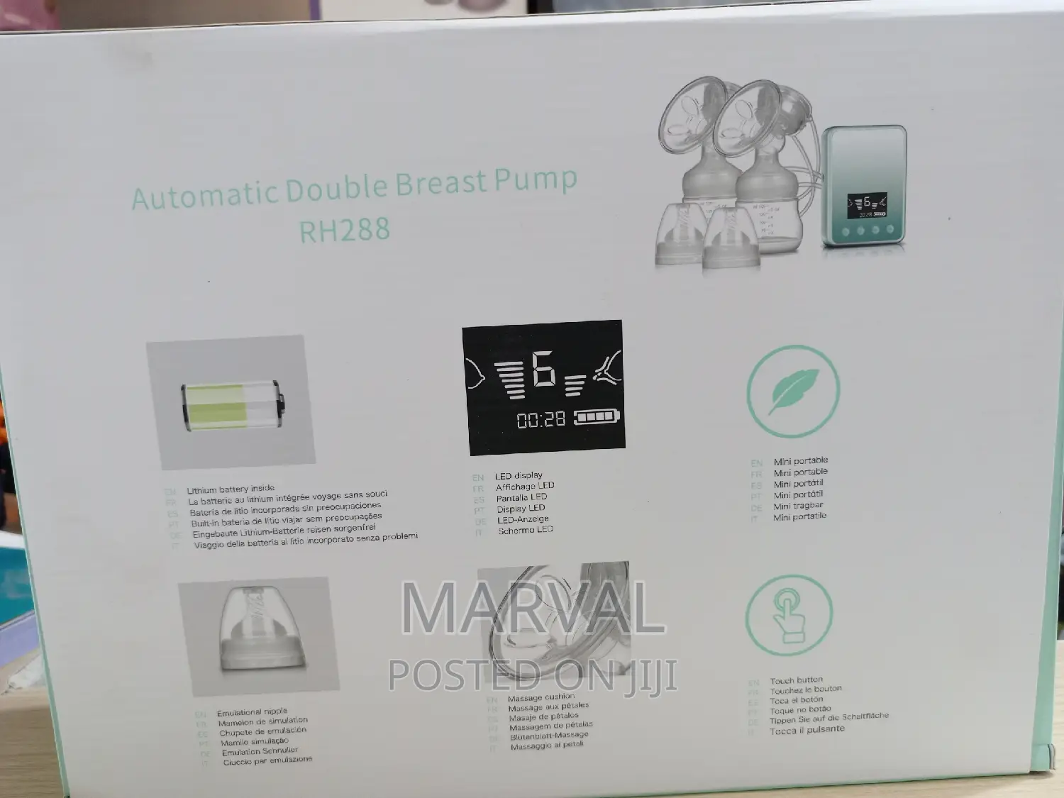 Rechargeable Automatic Double Breast Pump