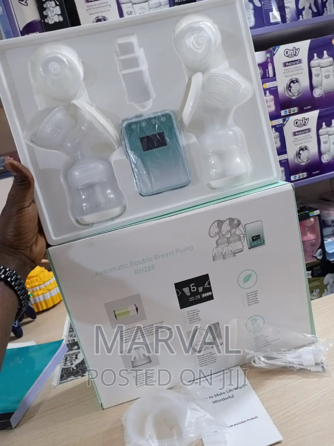 Rechargeable Automatic Double Breast Pump