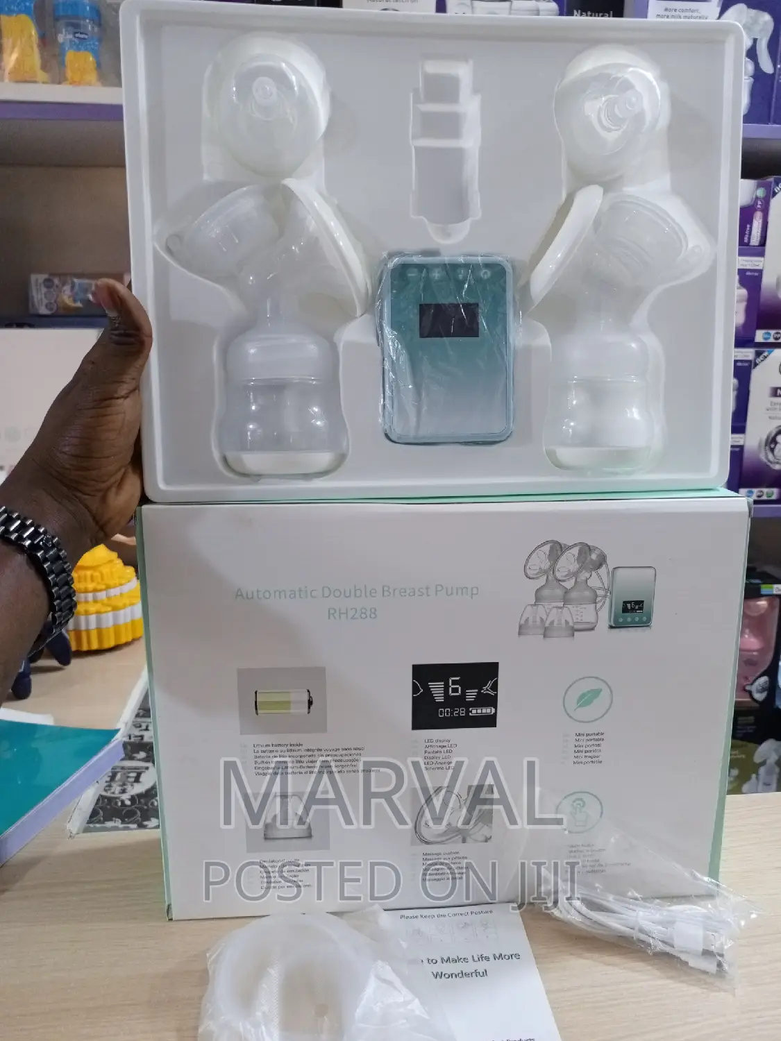 Rechargeable Automatic Double Breast Pump