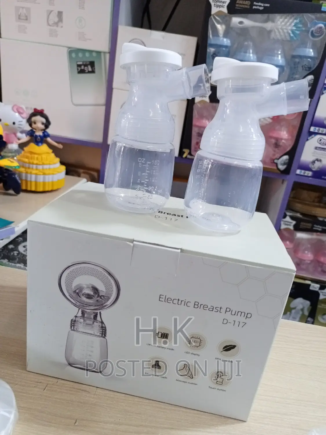 Rechargeable Electric Double Breast Pump