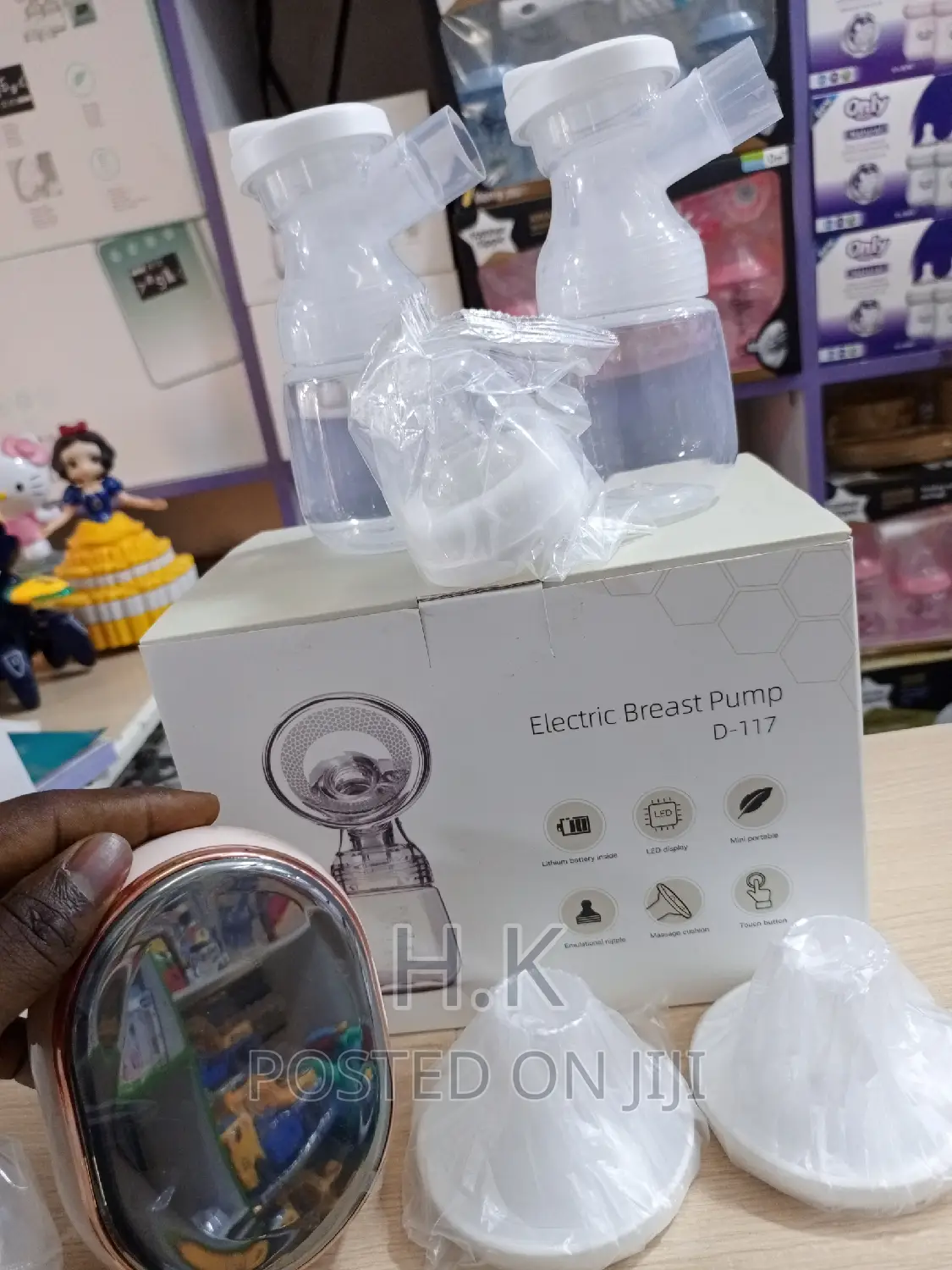 Rechargeable Electric Double Breast Pump